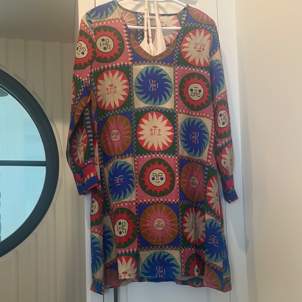 Colorful Sun Patterned Dress